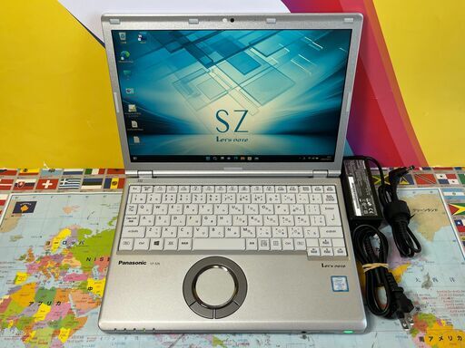 JC0524 パナソニック SIM搭載 CF-SZ6 レッツノート 超軽量 Windows11 office