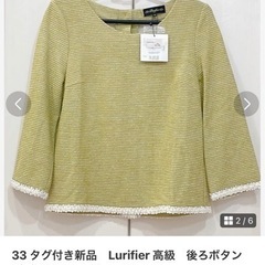 33 タグ付き新品　Lurifier 高級　後ろボタン　デザイン...