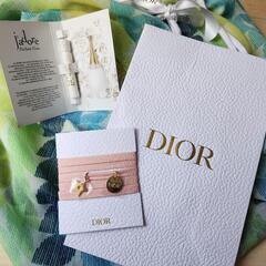 【ショッパー付】DIORノベルティブレスレット＆香水