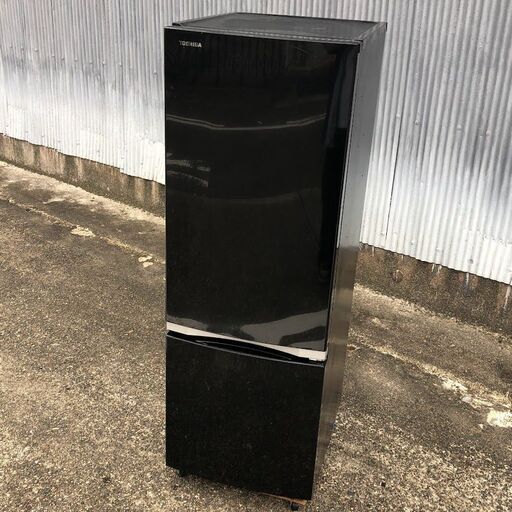 東芝　GR-P17BS-K　冷凍冷蔵庫 　2ドア　170L　2019年製