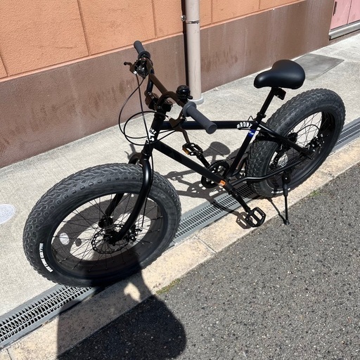 58000円‼️‼️BRONX 24BRONX-DD マットブラック×ブラックリム ブロンクス ファットバイク レインボー ビーチクルーザー 24インチ 極太タイヤ