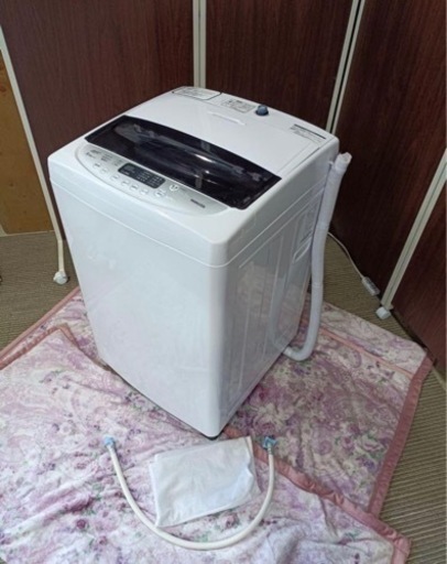 F860【高年式★2021年製】YAMAZEN 洗濯機　YWMA-50（W）5kg
