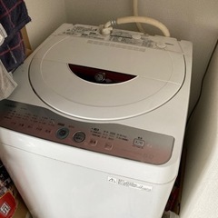 2012年製シャープ6キロ洗濯機
