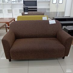 ☆ジモティ割あり☆ ソファー ブラウン H69×D75×W129 クリーニング済み 