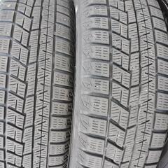 【別フリマサイトで売れました】155/65R14 ヨコハマIceGUARD19年30週 アルミ付スタッドレス4本セット-Apuweiser-riche❤︎スカーフベルト付プリーツニットワンピース