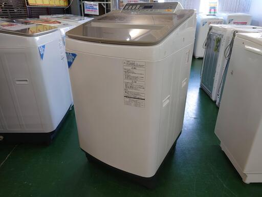【愛品倶楽部柏店】パナソニック 2017年製 10.0kg 洗濯機 NA-FA100H5-N