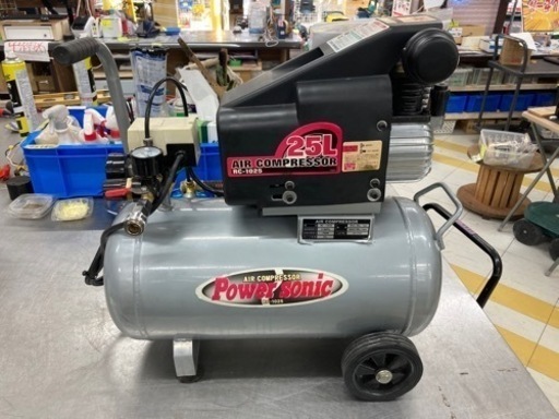 中古品 □ パオック エアコンプレッサー Power sonic RC-1025 □ コン □ IT349W0NXCI4