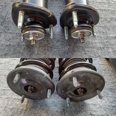 山口)トヨタ 200系クラウン 純正 サスペンション RS-Rダウンサス付き 1台分 中古 現状品 ▲C231001N02 KK01C　FCY 山口)トヨタ 200系クラウン 純正 サスペンション RS-Rダウンサス付き 1