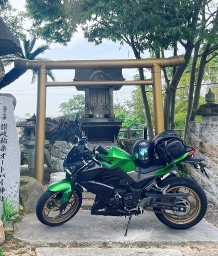 Z250 スペシャルエディション　カワサキ　グリーンカラー　ETC,ドライブレコーダー付き