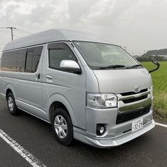 【ネット決済】キャンピング★ハイエース★車検７年３月まで★サブバ...