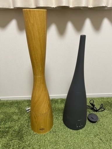 フランフラン加湿器　超音波式加湿器2個セット　アロマスポットあり