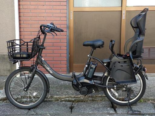 ヤマハ 2018 PAS BABBY un 電動アシスト自転車 パス バビーアン 20インチ チャイルドシート付き 動作確認済み美品