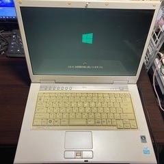 富士通のかなり古いノートPC