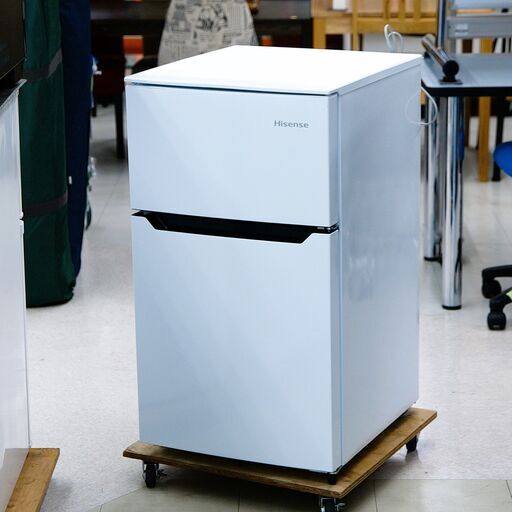 冷蔵庫　93L　2ドア　ハイセンス　HR-B95A　リユース品