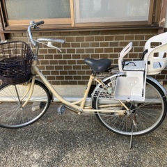 【ネット決済】自転車譲ります（前輪パンクあり）