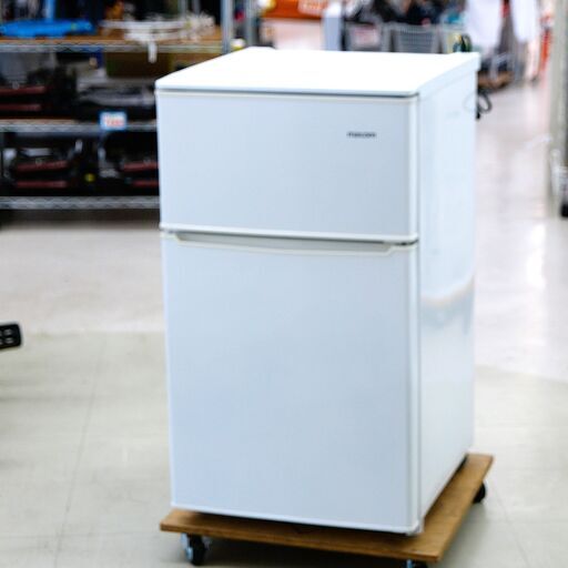 冷蔵庫　88L　2ドア　マクスゼン　JR088GZ01　リユース品