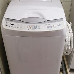 【引取者決まりました】シャープ 7.0kg洗濯機 ES-FG73...