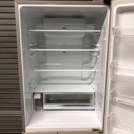 【ゆ EC】Panasonic パナソニック ノンフロン冷凍冷蔵庫 NR-E413PV-N 2017年製 406L 右開き 5ドア 簡易清掃済み 動作品