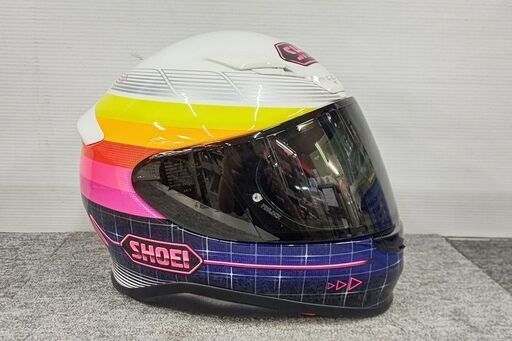 山口)SHOEI フルフェイスヘルメット Z-7 ZORK Mサイズ 20年製 中古 ▲C231007N01 KK07C　FCY 山口)SHOEI フルフェイスヘルメット Z-7 ZORK Mサイズ 20年製 中古