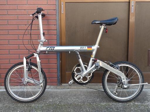 rm BD−1 Birdy ミニベロ シルバー 9S 折りたたみ自転車 2000 Anniversary モデル エラストマー交換済み 動作確認済み美品