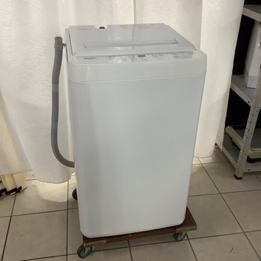 【1】YAMADA  ヤマダ　洗濯機　YWM-T45H1  2022年製  4.5㎏