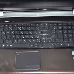 中古ノートパソコン windows11+office HP Pavilion dv7 17.3インチ