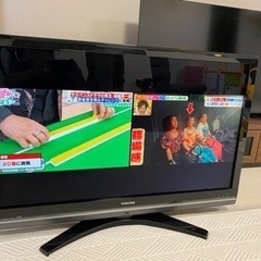 【取引終了】TOSHIBA REGZA 42インチ 2画面 ダブ...