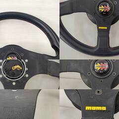 山口)MOMO ステアリング CORSE TYP D32 直径 約31.5cm 中古