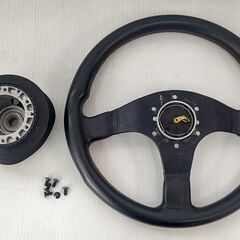 山口)MOMO ステアリング CORSE TYP D32 直径 約31.5cm 中古