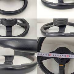 山口)MOMO ステアリング CORSE TYP D32 直径 約31.5cm 中古 