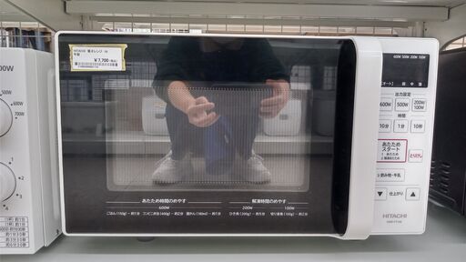 ★ジモティ割あり★ HITACHI 電子レンジ  19年製 動作確認／クリーニング済み TJ2314