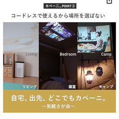 カベーニ　プロジェクター