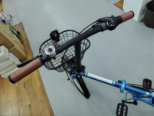 J048☆使用感有り☆折りたたみ自転車☆Volks wagen☆6段変速☆