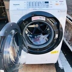 福岡市内配送設置無料　パナソニック Panasonic NA-VX3600L-W [ドラム式電気洗濯乾燥機（9.0kg） 左開き 泡洗浄 クリスタルホワイト]