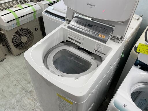 洗濯機の分解クリーニング行っています！配送設置込み　パナソニック8.0K洗濯乾燥機　2018年製　分解クリーニング済み！！