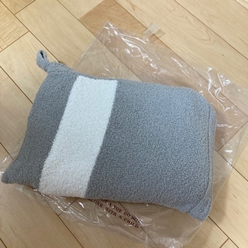 kashwere★ポーチ付きブランケット