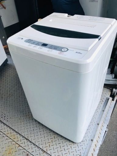 福岡市内配送設置無料　ヤマダ電機オリジナル　全自動電気洗濯機　(6.0kg) HerbRelax YWM-T60A1
