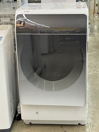 SHARP省エネ/節水/低騒音11kg空蒸し器洗濯機　381