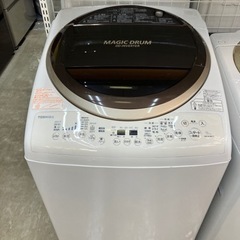 TOSHIBA💛Ag+抗菌水💛9kg洗濯機　302