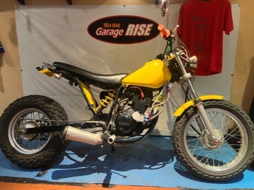 TW200  2JL  ロンスイカスタム　登録, 整備代込み