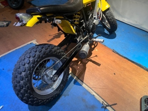 TW200 2JL ロンスイカスタム 登録, 整備代込み