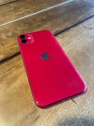 iPhone 11 (PRODUCT)RED 128 GB SIMフリー iPhone 11 (PRODUCT)RED 128