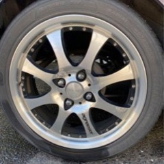 16インチ 5J 4本セット アグレッサー AG-047  ホイール タイヤ付