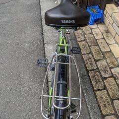 pas ナチュラＴ　キャンディーグリーン　電動アシスト
ヤマハ　26インチ　3段変速　バッテリー、充電器あり　狭山市引取限定