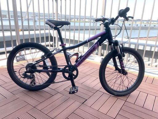 キャノンデール　キッズMTB TRAIL 20 黒×紫　子供用自転車 Cannondale