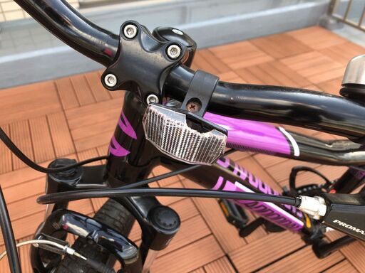 キャノンデール キッズMTB TRAIL 20 黒×紫 子供用自転車 Cannondale