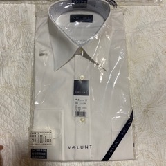 新品白ワイシャツ2点　ビジネスシャツ　制服にも　学生服にも
