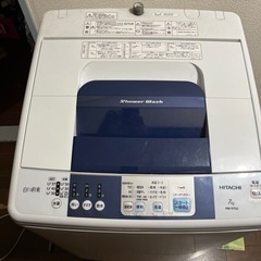 相談中（0円）HITACHI 日立洗濯機　7kg 白い約束　