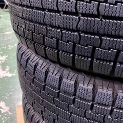 軽自動車　美品アルミ付きスタッドレス　155/65R14