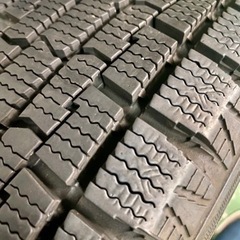 軽自動車　美品アルミ付きスタッドレス　155/65R14